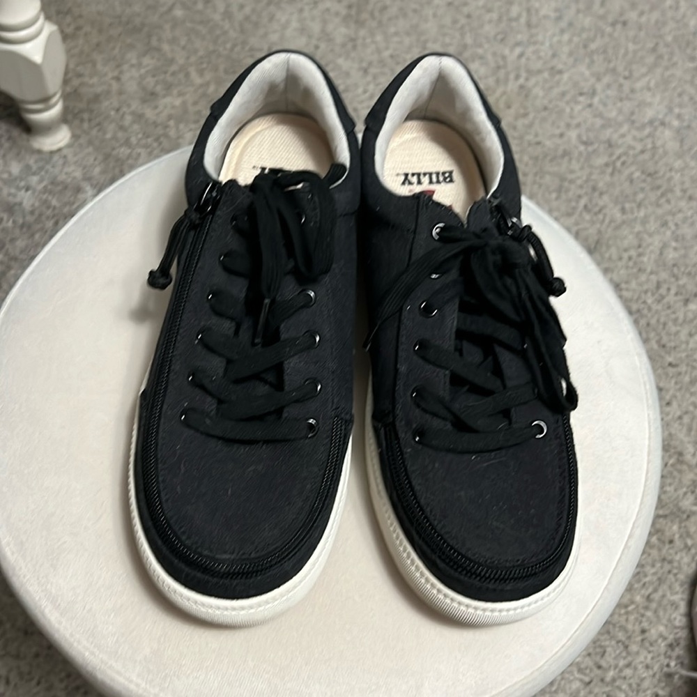 Like new Billy shoes! Black with zipper. US size 6